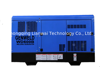 generador de la soldadura de la refrigeración por aire de 600A Duetz usado para el mantenimiento en los aparejos de petróleo y gas costeros