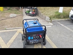 Soldadora industrial de 250A accionada por motor con 7.5kW de potencia auxiliar de salida de CA