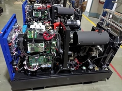 Equipo avanzado de soldadura de tuberías con sistema de control digital y soldadora accionada por motor