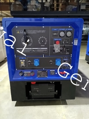 600A Diésel Motor de refrigeración por aire Soldadora aplicada en plataforma de plataforma de petróleo