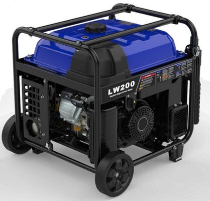 Soldadora industrial de 250A accionada por motor con 7.5kW de potencia auxiliar de salida de CA