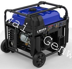 Soldadora industrial de 250A accionada por motor con 7.5kW de potencia auxiliar de salida de CA