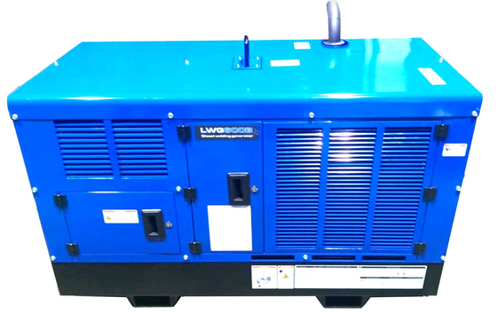 GENWELD LWG600A Equipo avanzado de soldadura de tuberías con sistema de control digital y soldadora accionada por motor