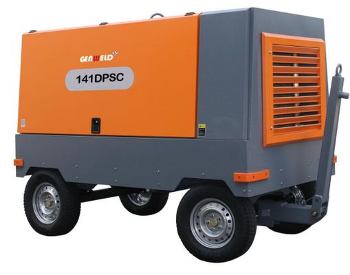 GENWELD Compresión de tornillo de una etapa de 188 HP / Motor Yuchai de 140 KW (141DPSC)