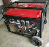 Generador portátil civil del soldador de la gasolina del Muttahida Majlis-E-Amal del generador 200A del soldador