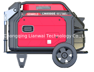 Sistema de generador silencioso portátil de la gasolina 7kW de LWG8000iE