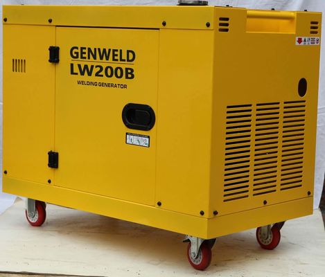 CA diesel silenciosa portátil 4.0kW de Generator With del soldador 170A de potencia de salida