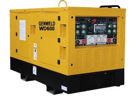 comprar Generador de soldadora diesel con un ciclo de trabajo del 60% 25 kW de potencia y tamaño de embalaje de 1580x800x1050 mm para aplicaciones industriales online manufacture