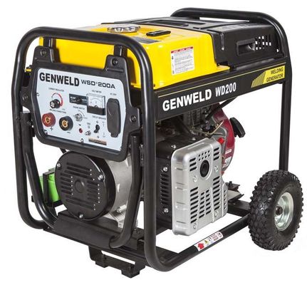 comprar GENWELD Soldadora Generador Diésel Portátil WD200A 200A CA 6.5Kw Potencia de Salida online manufacture