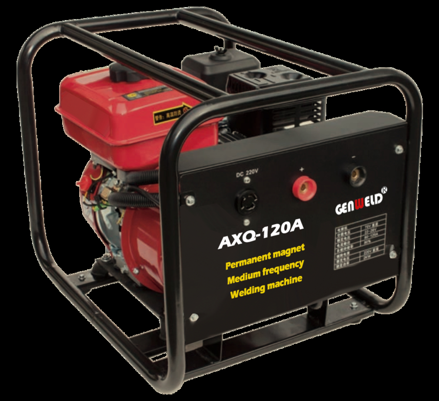 Máquina de soldadura por media frecuencia con imán permanente AXQ-120A
