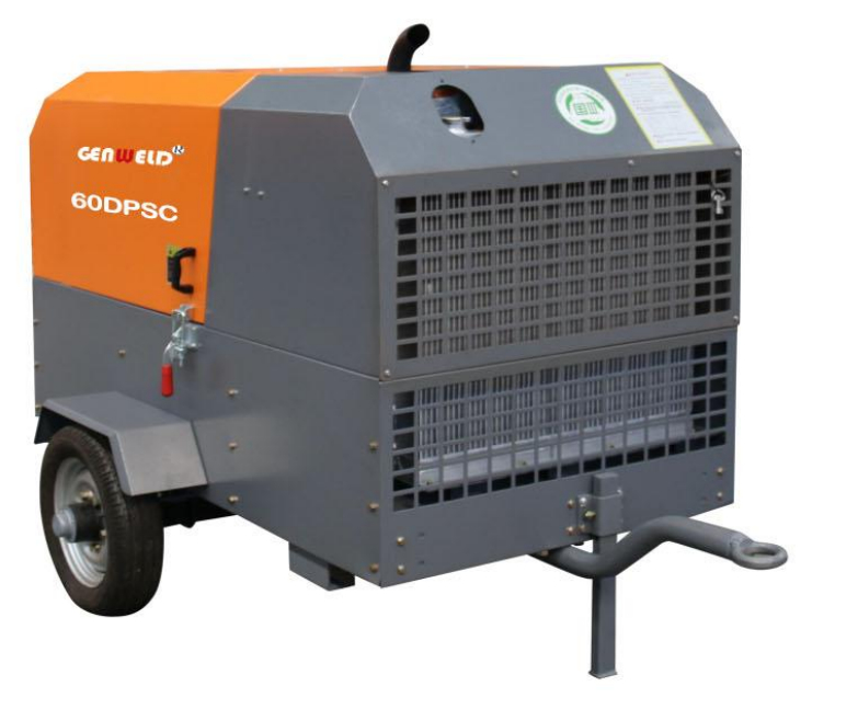 GENWELD 79HP Compresión de tornillo de una sola etapa/Xichai Motor de 55.8 kW (60DPSC)