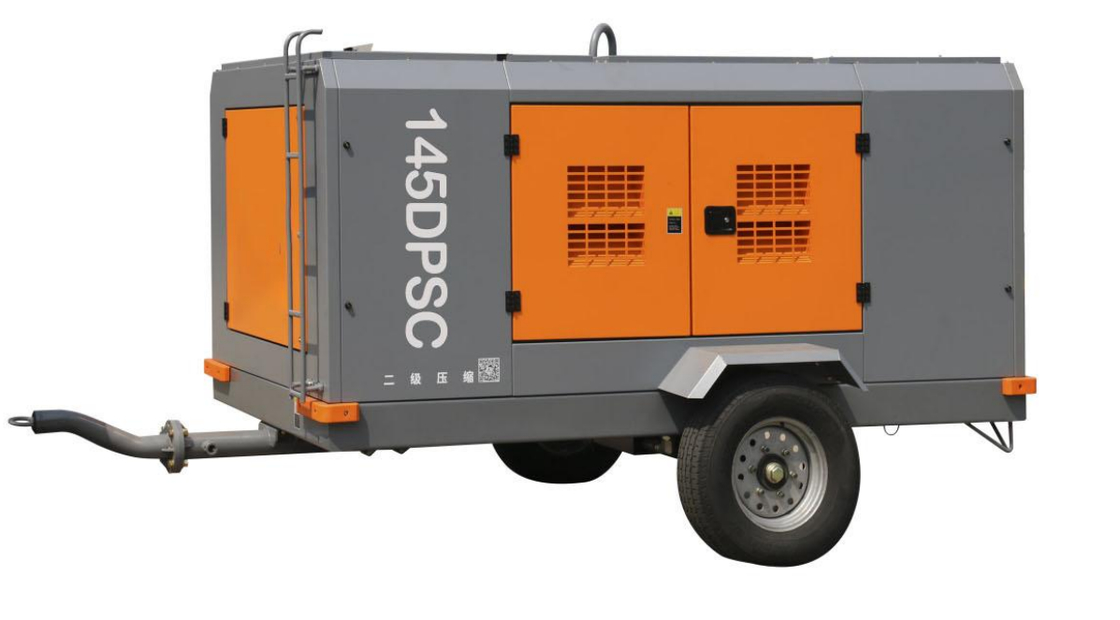 GENWELD 188HP 2 ruedas de compresión de dos etapas / motor de 140 kW de Yuchai (145DPSC)