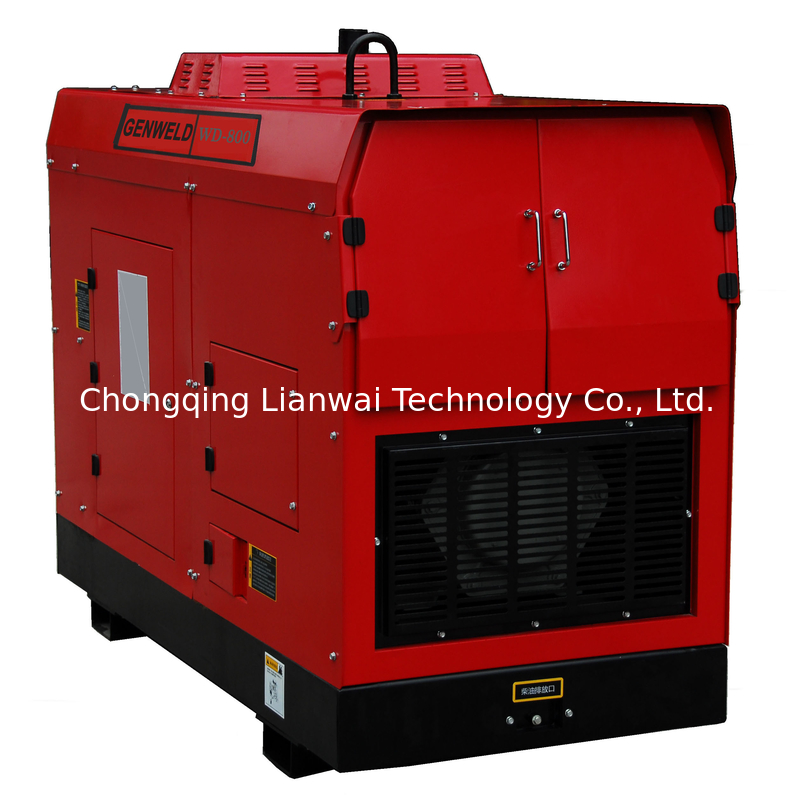 800A Oil / Gas Pipeline Welding Generator With AC 40kW Auxiliary Power Output